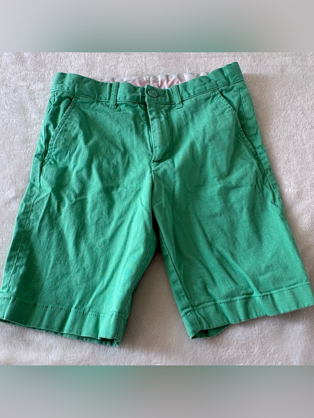 Boys JCrew shorts in green